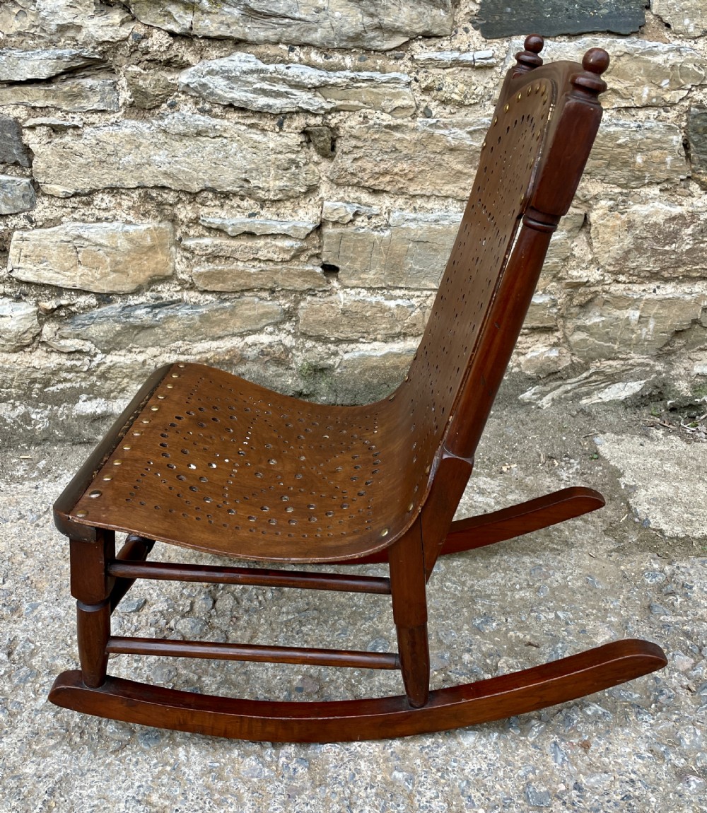 Antique Child's Bentwood Rocking Chair View V