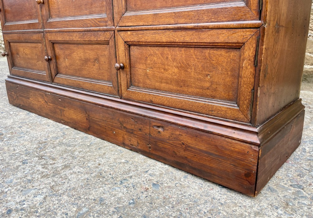 Antique French Oak Notaires Cabinet View VIII