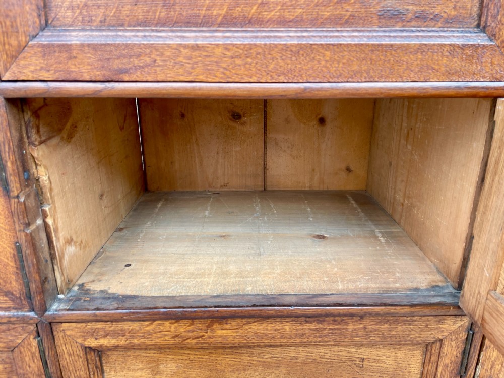 Antique French Oak Notaires Cabinet View XIV