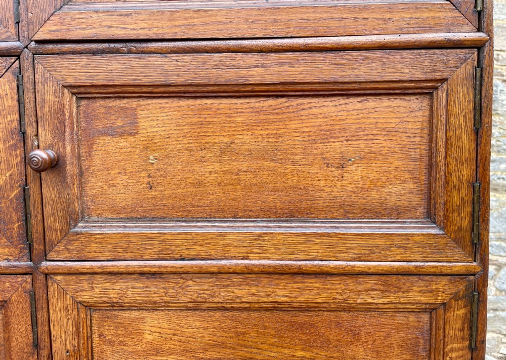 Antique French Oak Notaires Cabinet View XV
