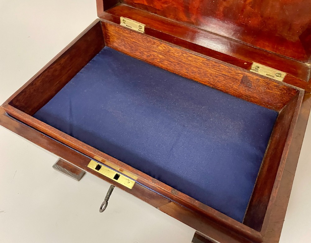 Antique Mahogany Caddy Box View III
