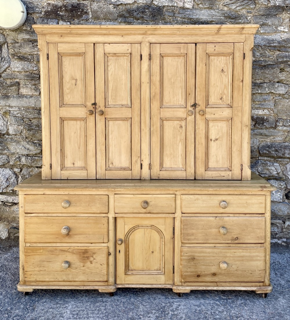 Victorian Pine Housekeepers' Cupboard