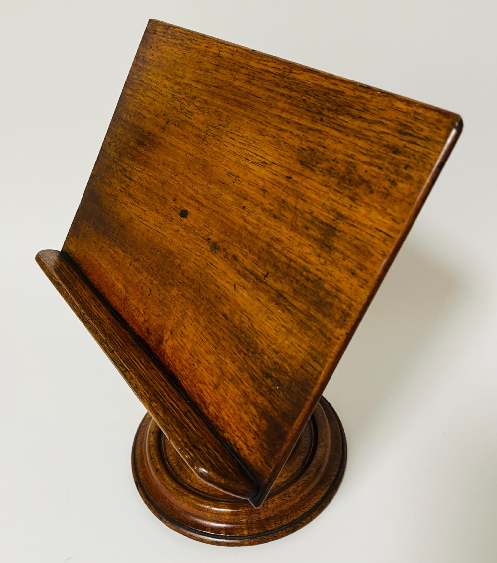 Antique Mahogany Adjustable Reading Stand View II