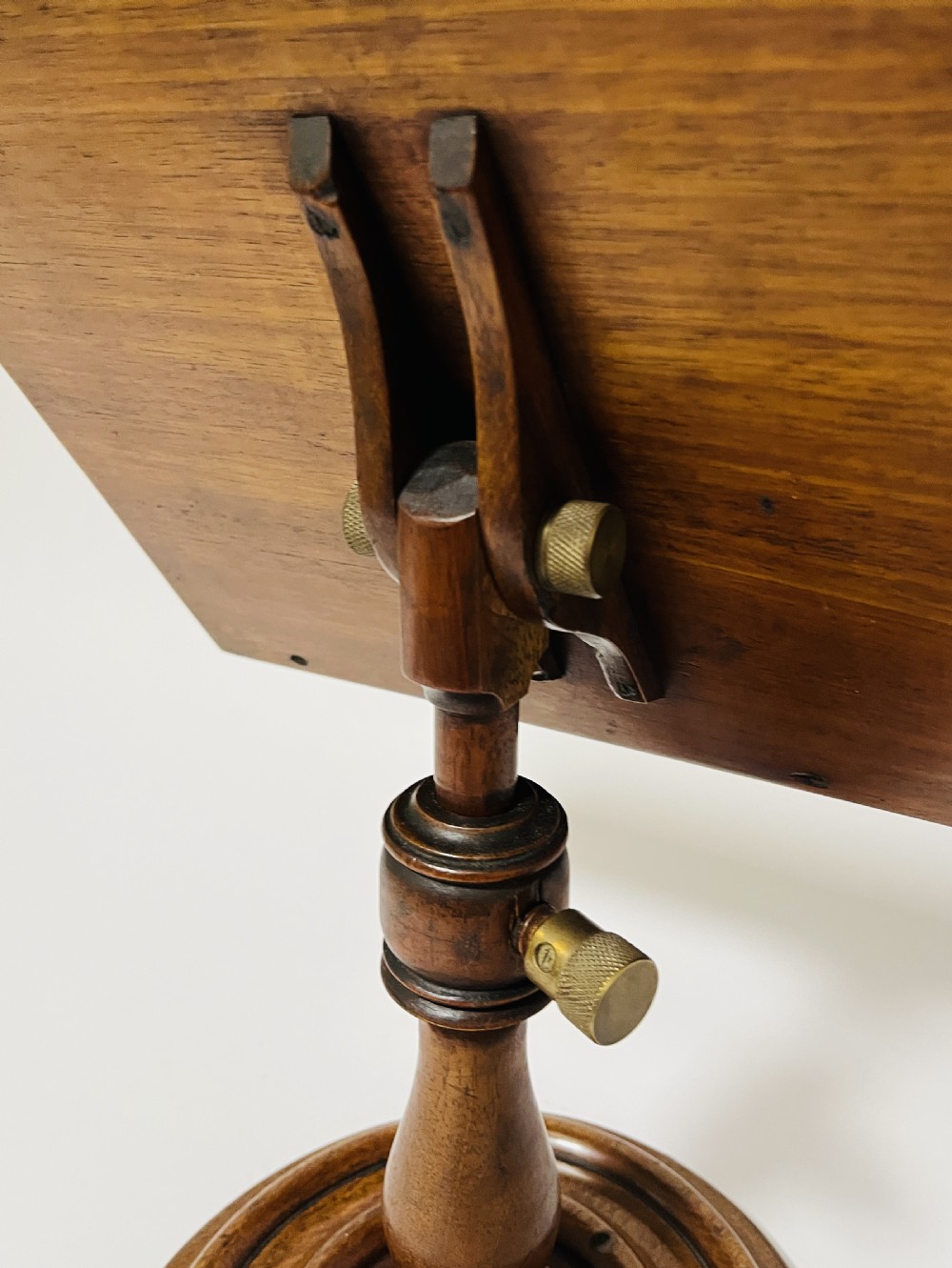 Antique Mahogany Adjustable Reading Stand View IX