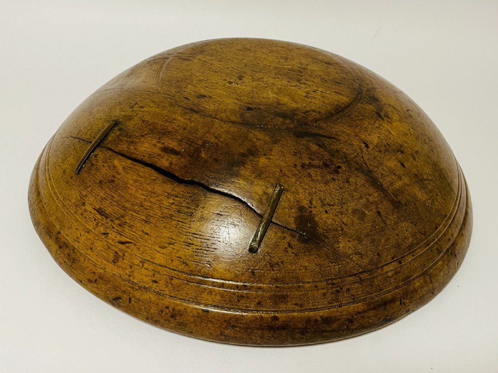 Antique Sycamore Dairy Bowl View VII