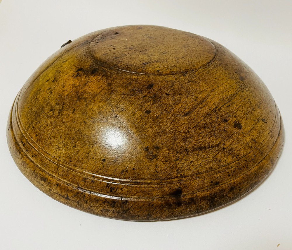 Antique Sycamore Dairy Bowl View VIII