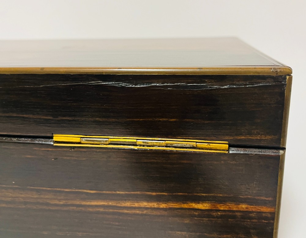 Victorian Coromandel Sewing Box by Parkins & Gotto View XIX