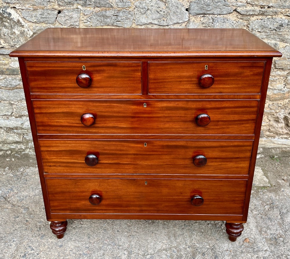 Victorian Mahogany Chest of Drawers View II