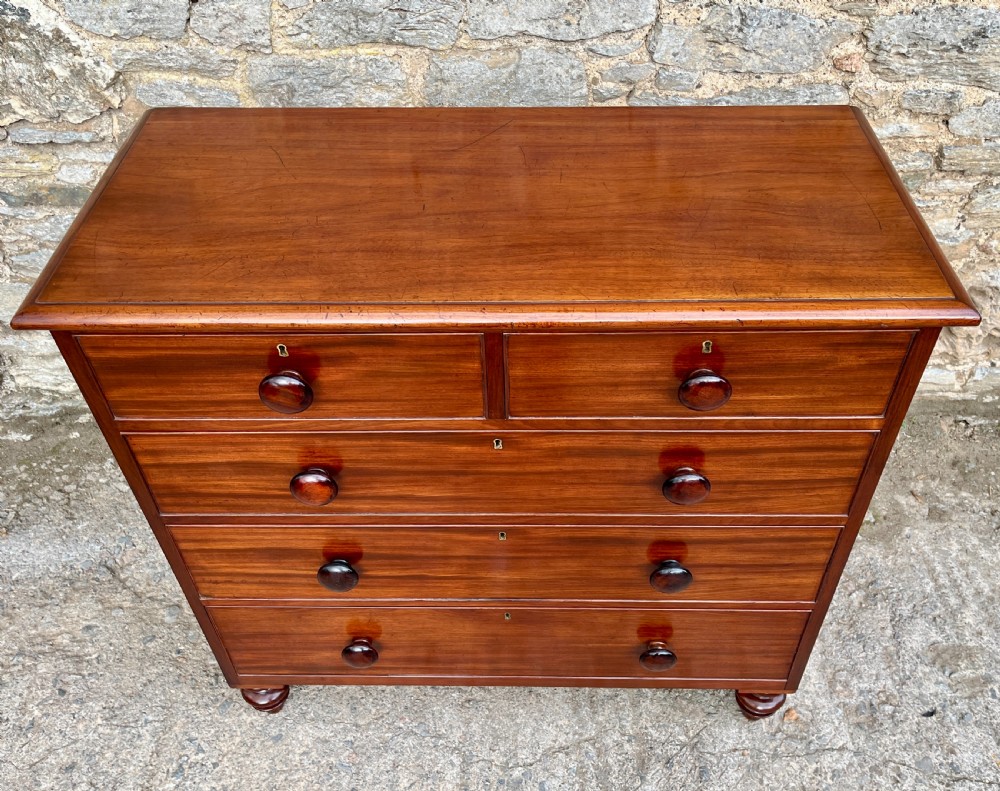 Victorian Mahogany Chest of Drawers View III