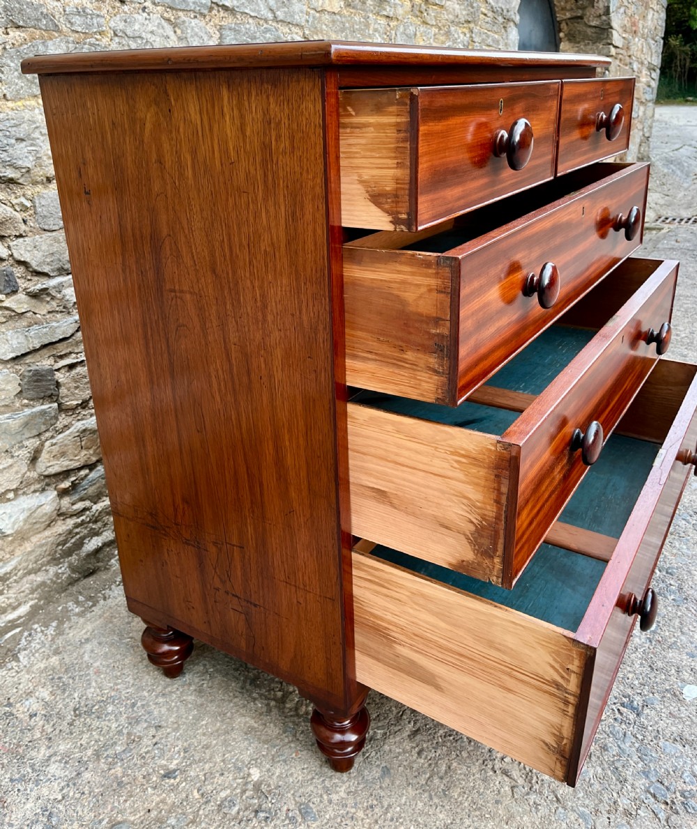 Victorian Mahogany Chest of Drawers View IX