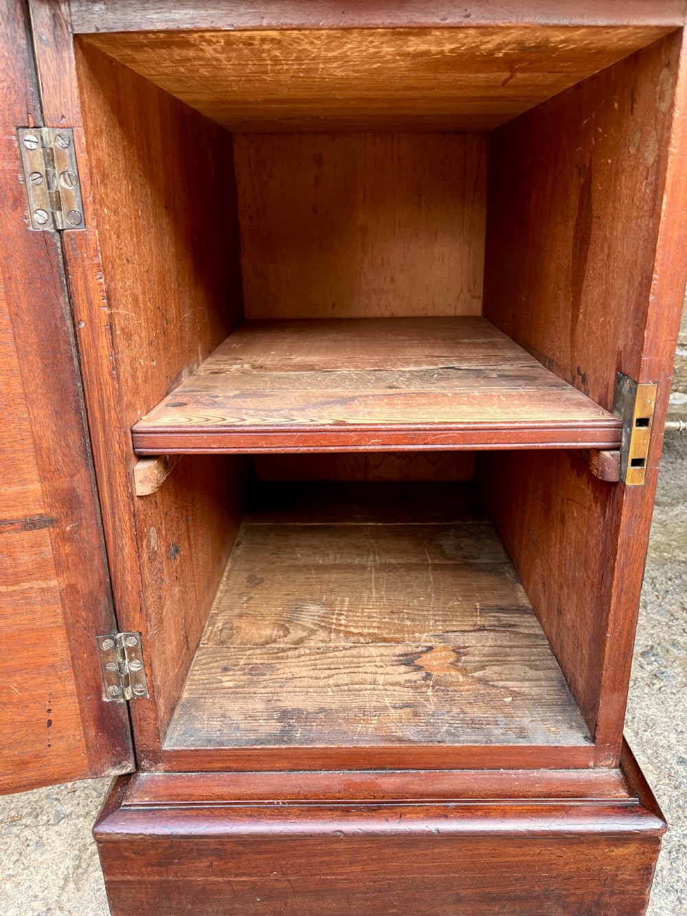 Victorian Mahogany Pedestal Desk View VIII
