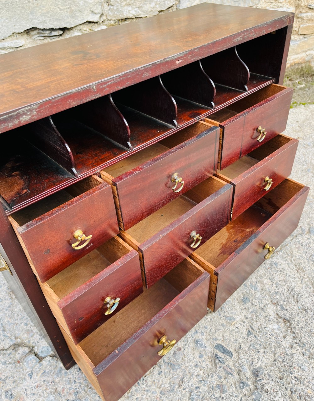 Georgian Mahogany Spice Cabinet View X