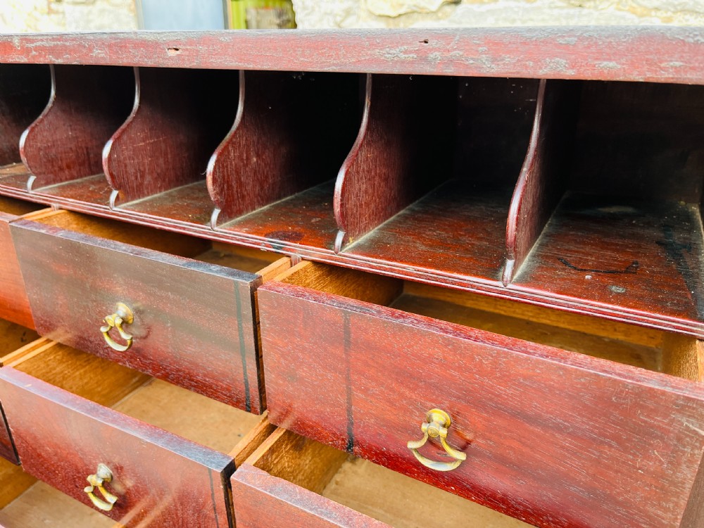 Georgian Mahogany Spice Cabinet View XI