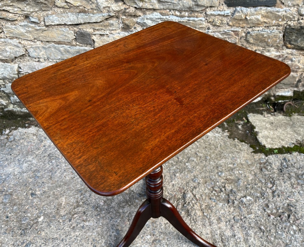 Regency Mahogany Wine Table View IX
