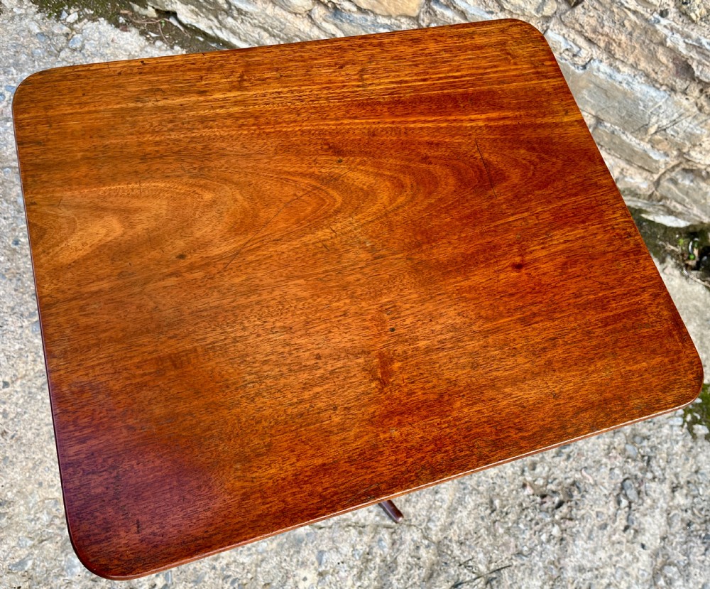 Regency Mahogany Wine Table View XII