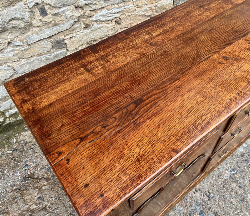 Antique Oak Dresser Base View XIV