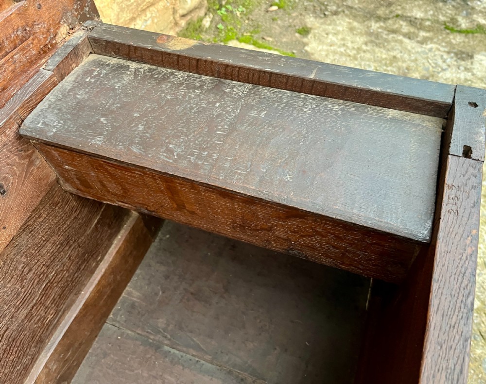 17th Century Oak Coffer View X