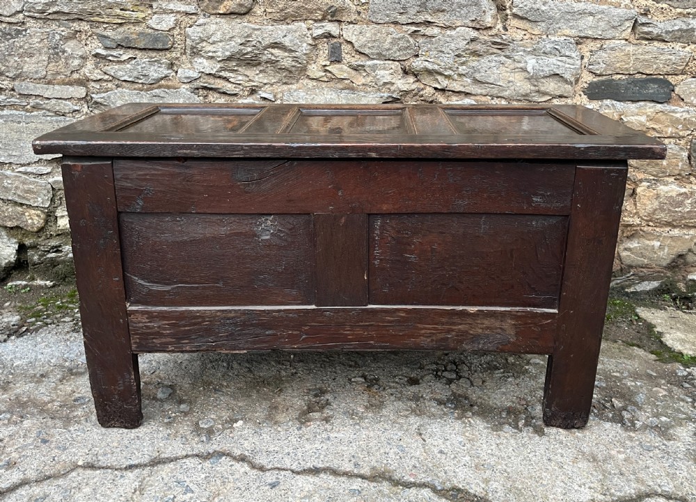 17th Century Oak Coffer View XIII