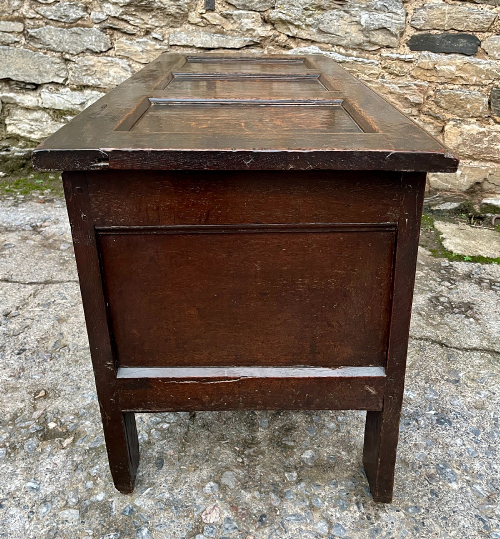 17th Century Oak Coffer View XV
