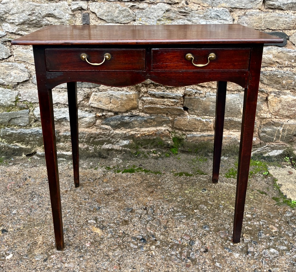 Small Georgian Mahogany Side Table View II