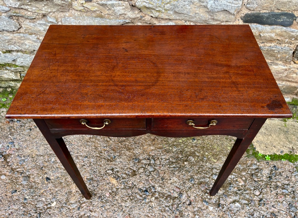 Small Georgian Mahogany Side Table View III