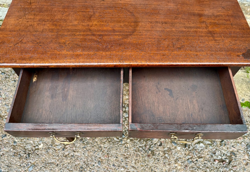 Small Georgian Mahogany Side Table View VII