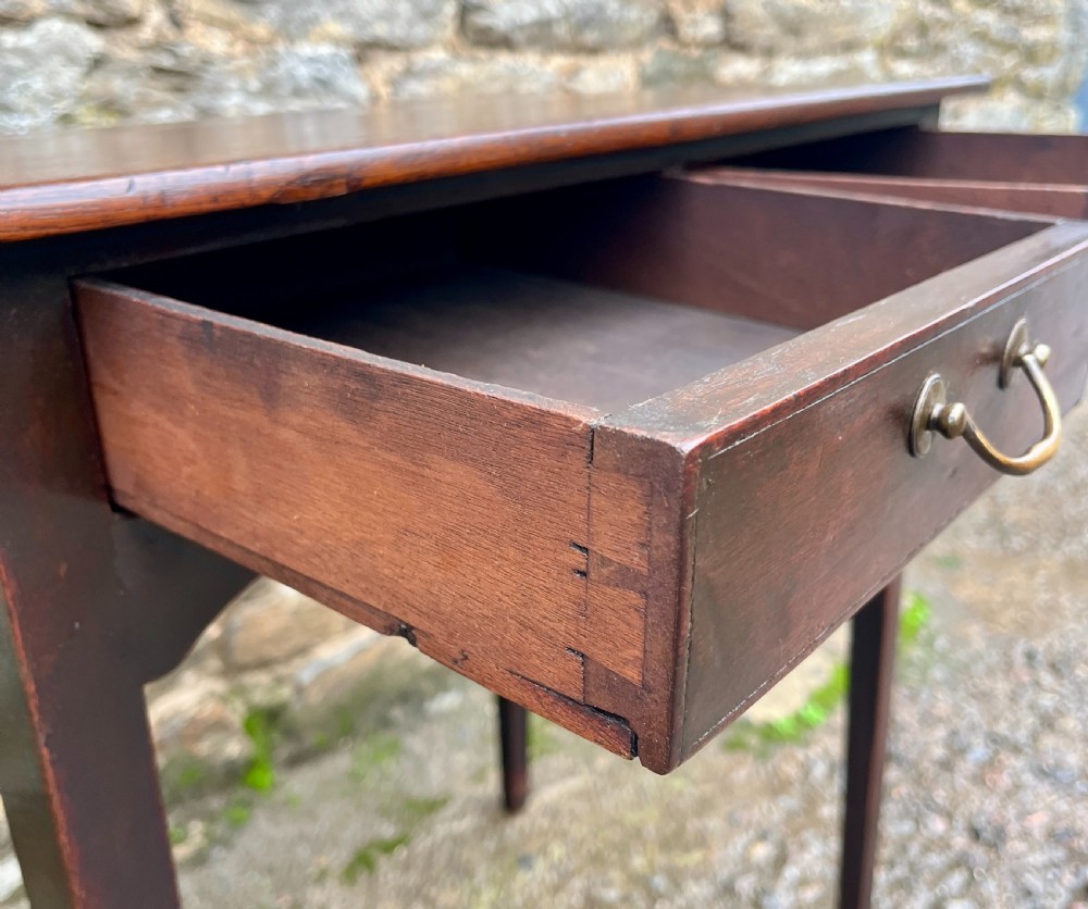 Small Georgian Mahogany Side Table View VIII