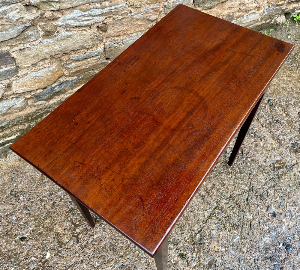 Small Georgian Mahogany Side Table View XIV