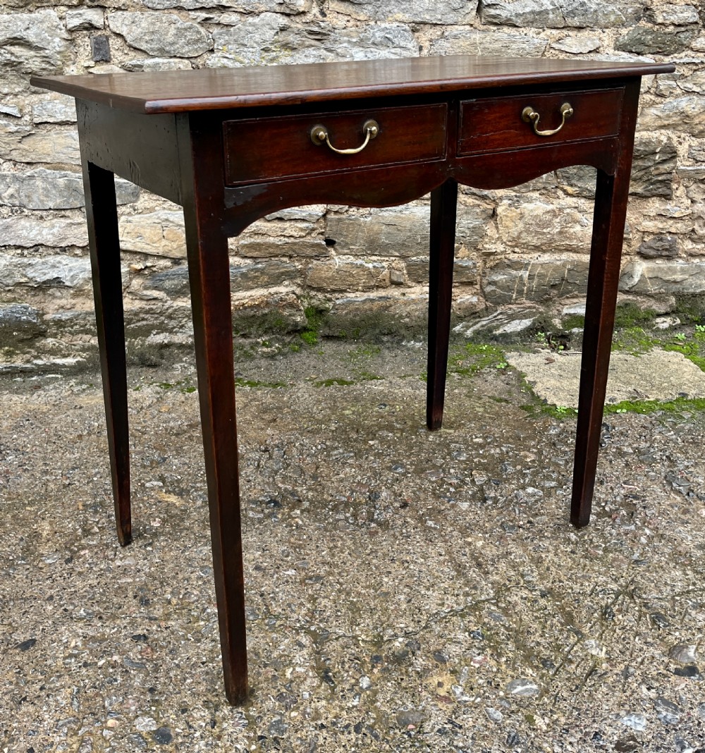 Small Georgian Mahogany Side Table View XV