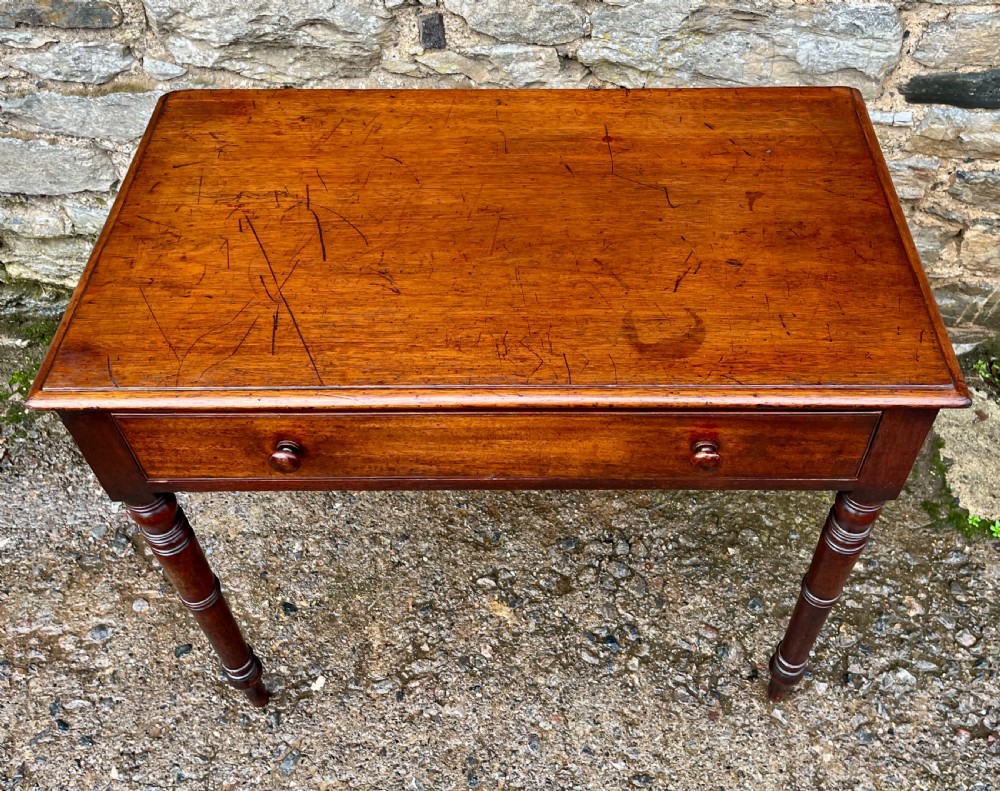 Victorian Mahogany Side Table View III