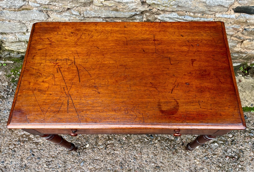 Victorian Mahogany Side Table View VI