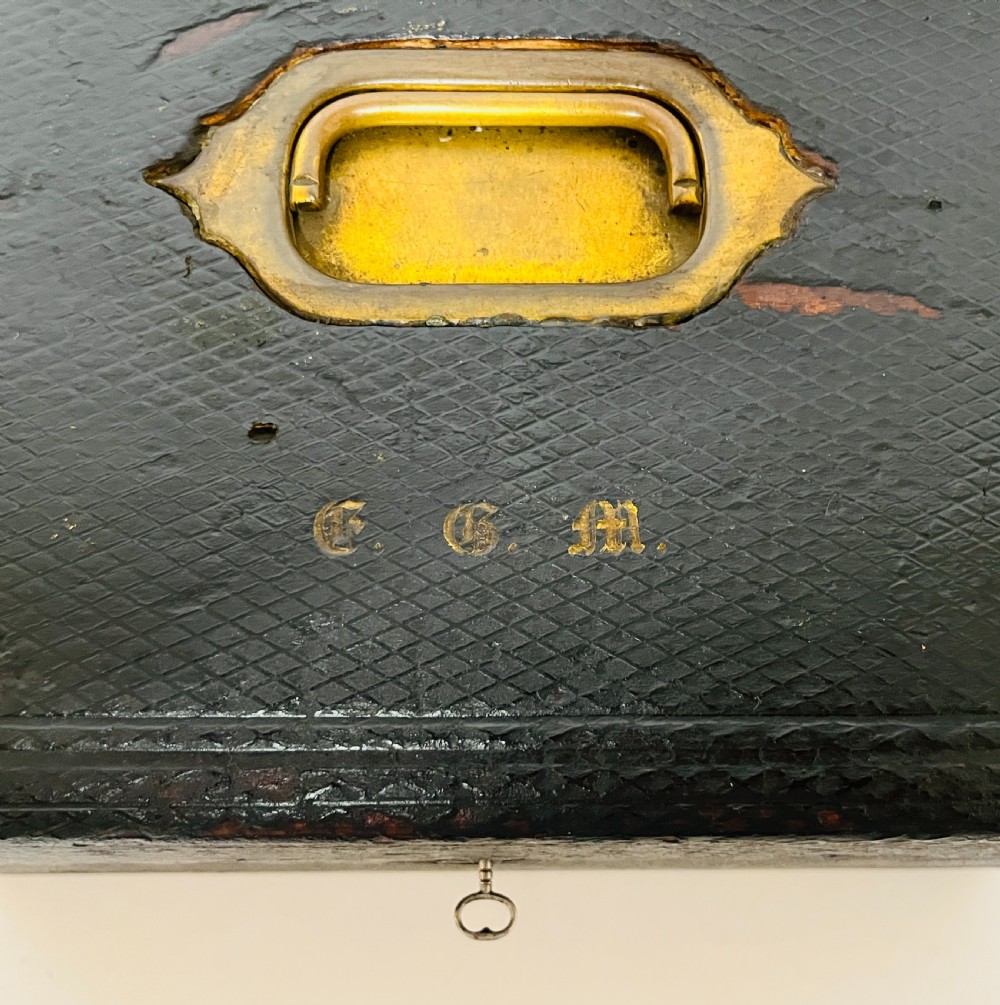 Antique Leather Jewellery Box
 View VI