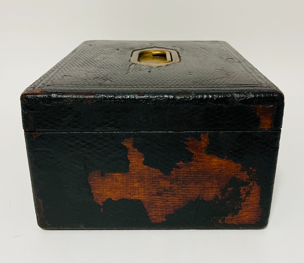 Antique Leather Jewellery Box
 View VII
