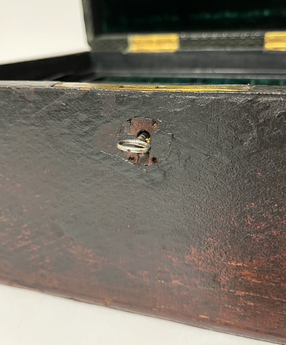 Antique Leather Jewellery Box
 View XIV