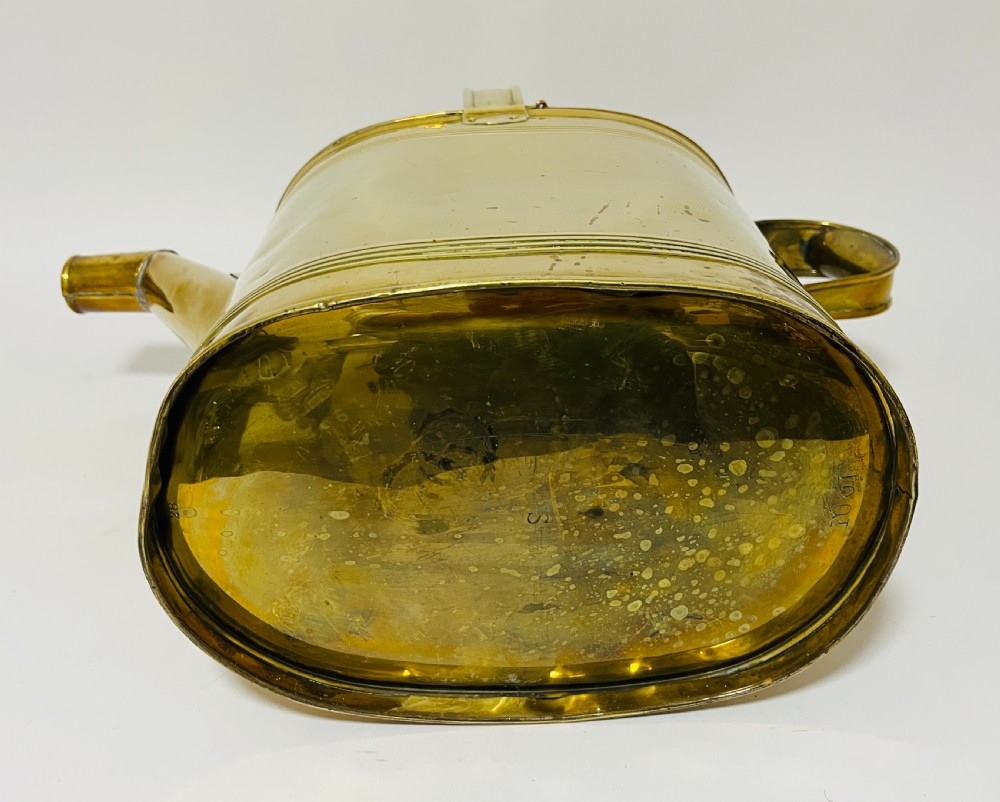 Large Antique Brass Watering Can View IX