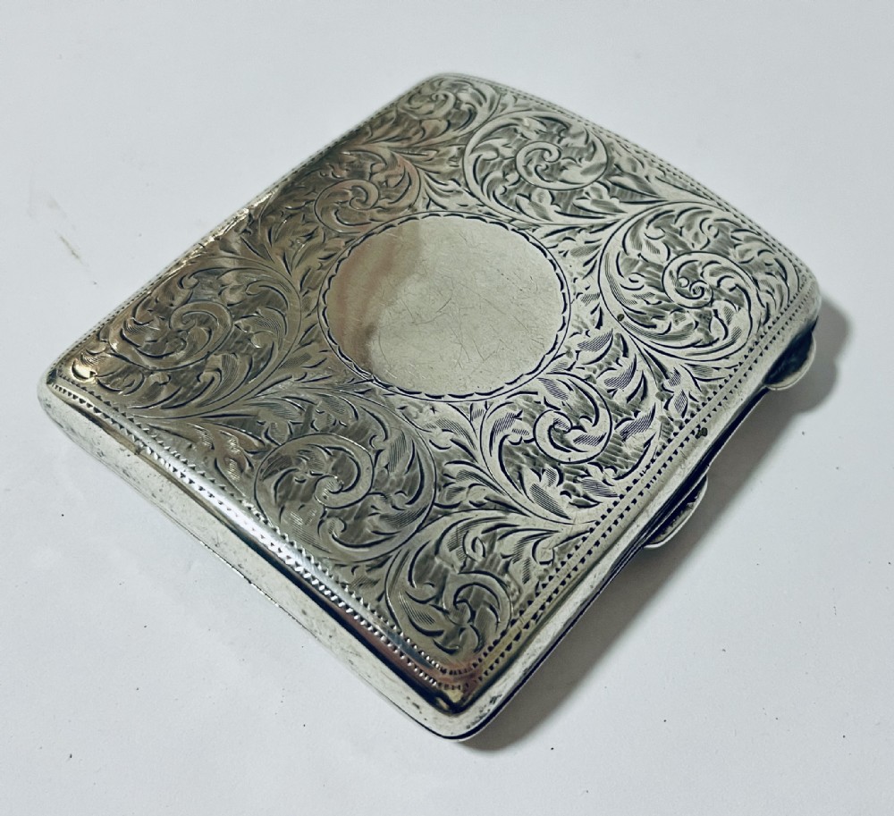 Antique Silver Cigarette Case
