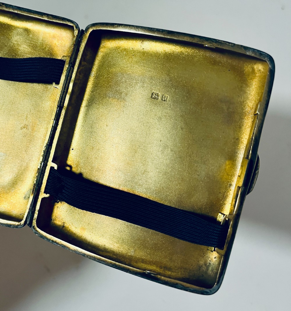 Antique Silver Cigarette Case View X