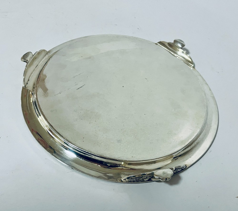 Victorian Silver Salver View IX
