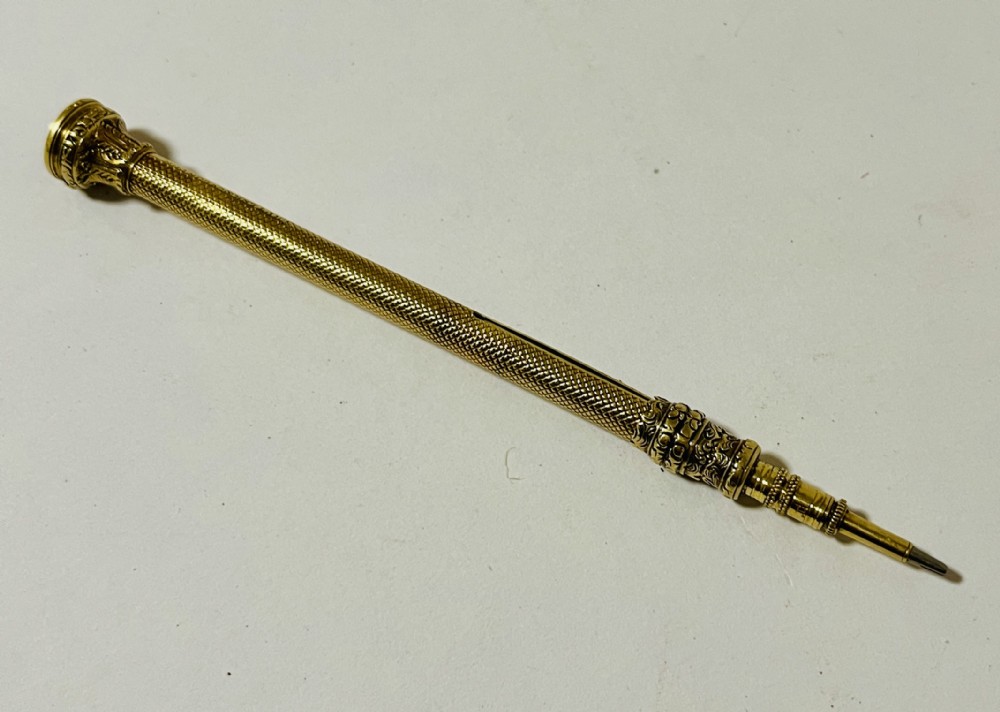 Antique 14K Gold Propelling Pencil