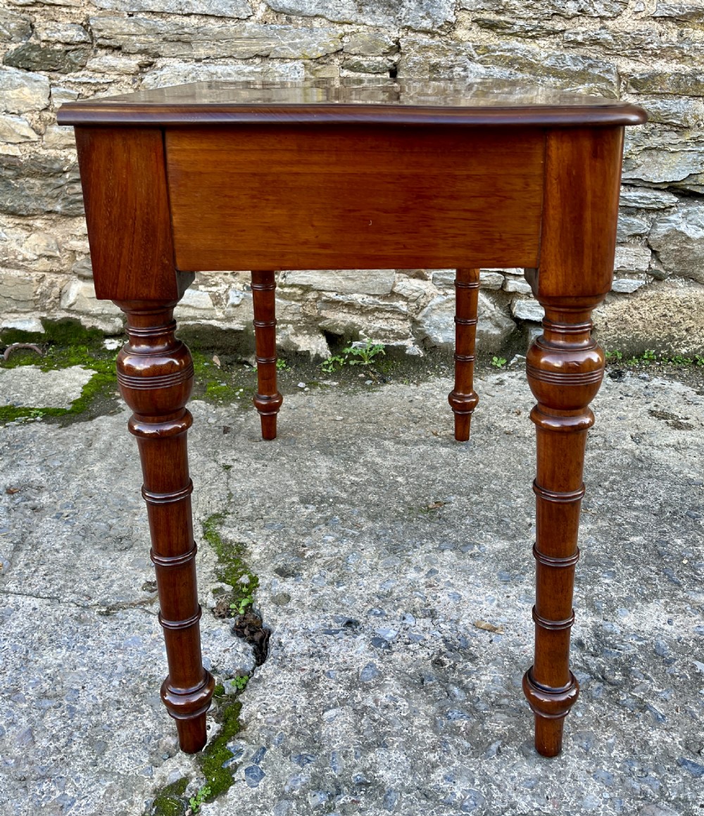 Victorian Mahogany Side Table View XI
