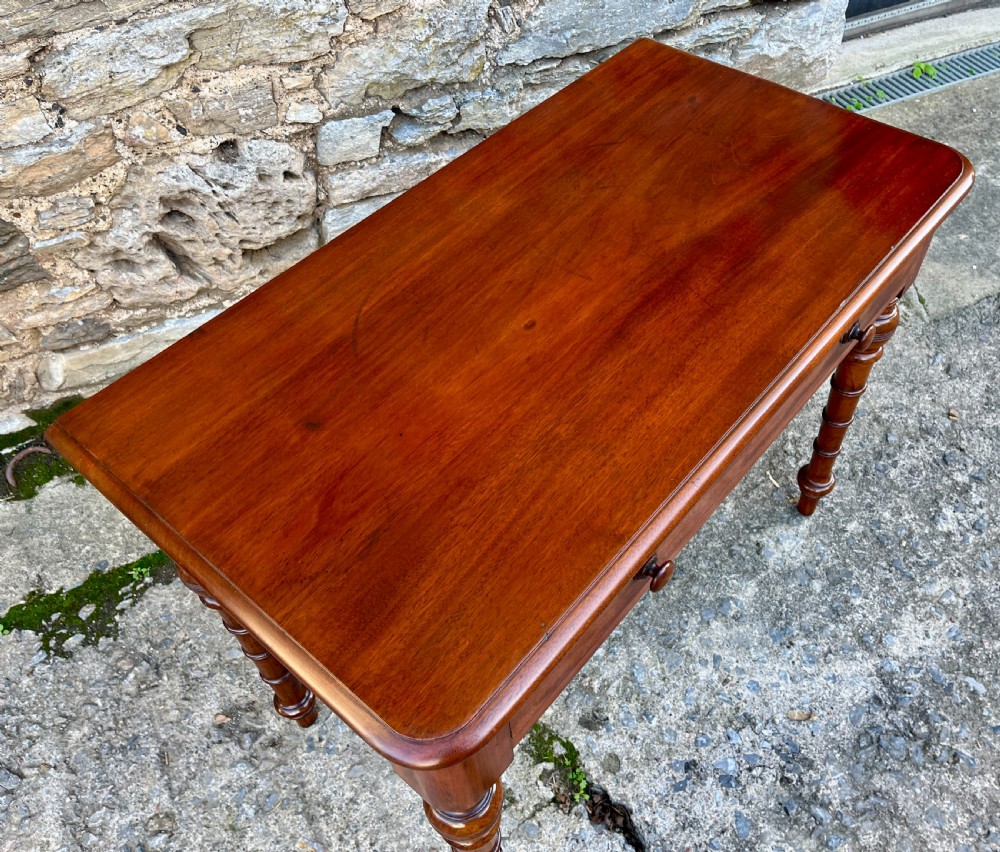 Victorian Mahogany Side Table View XIII