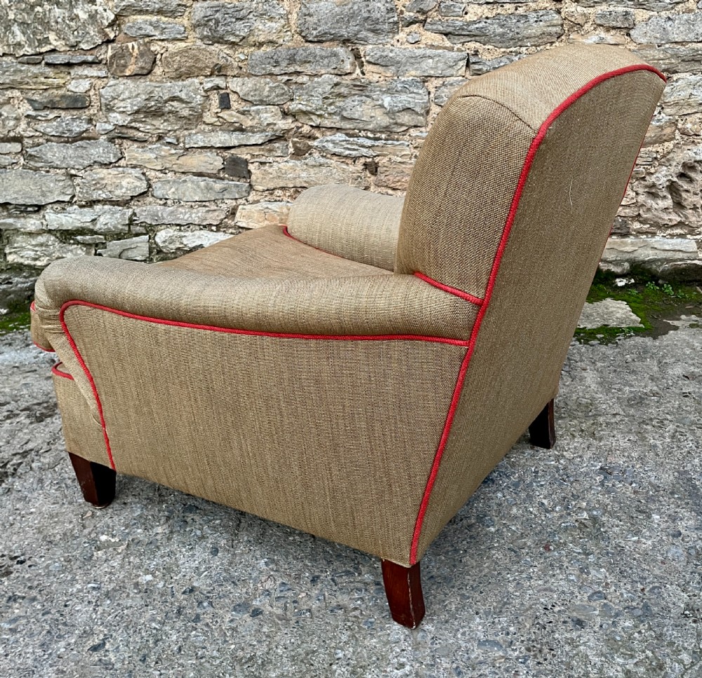 Antique Deep Seated Armchair View IV