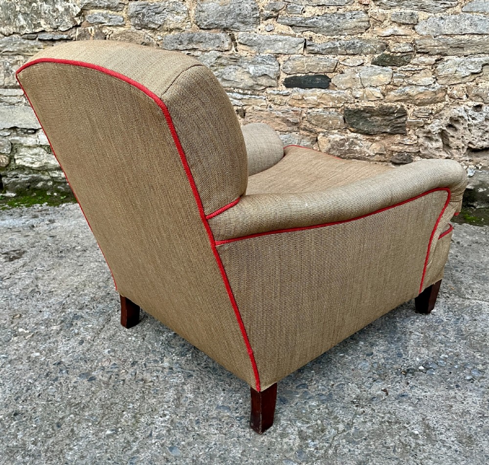 Antique Deep Seated Armchair View VIII