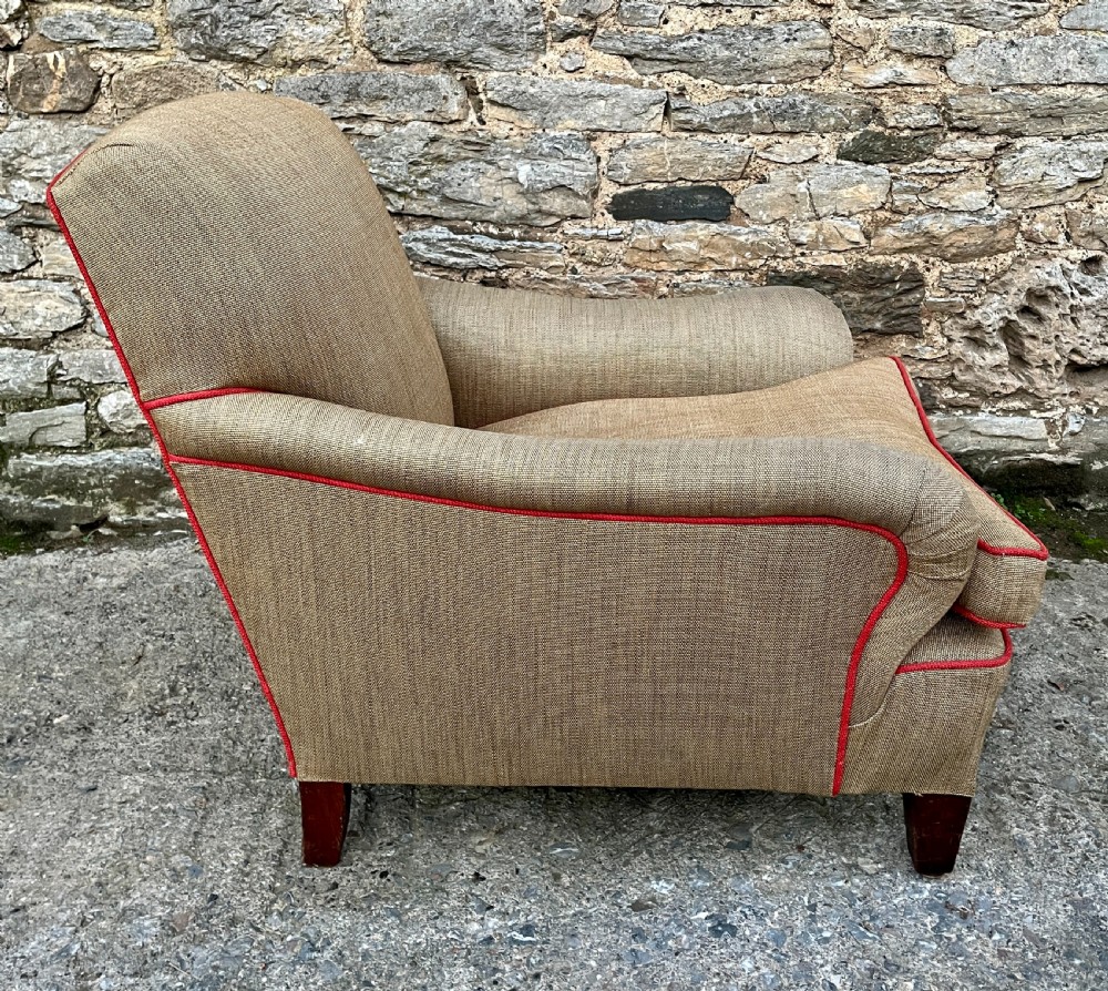 Antique Deep Seated Armchair View IX
