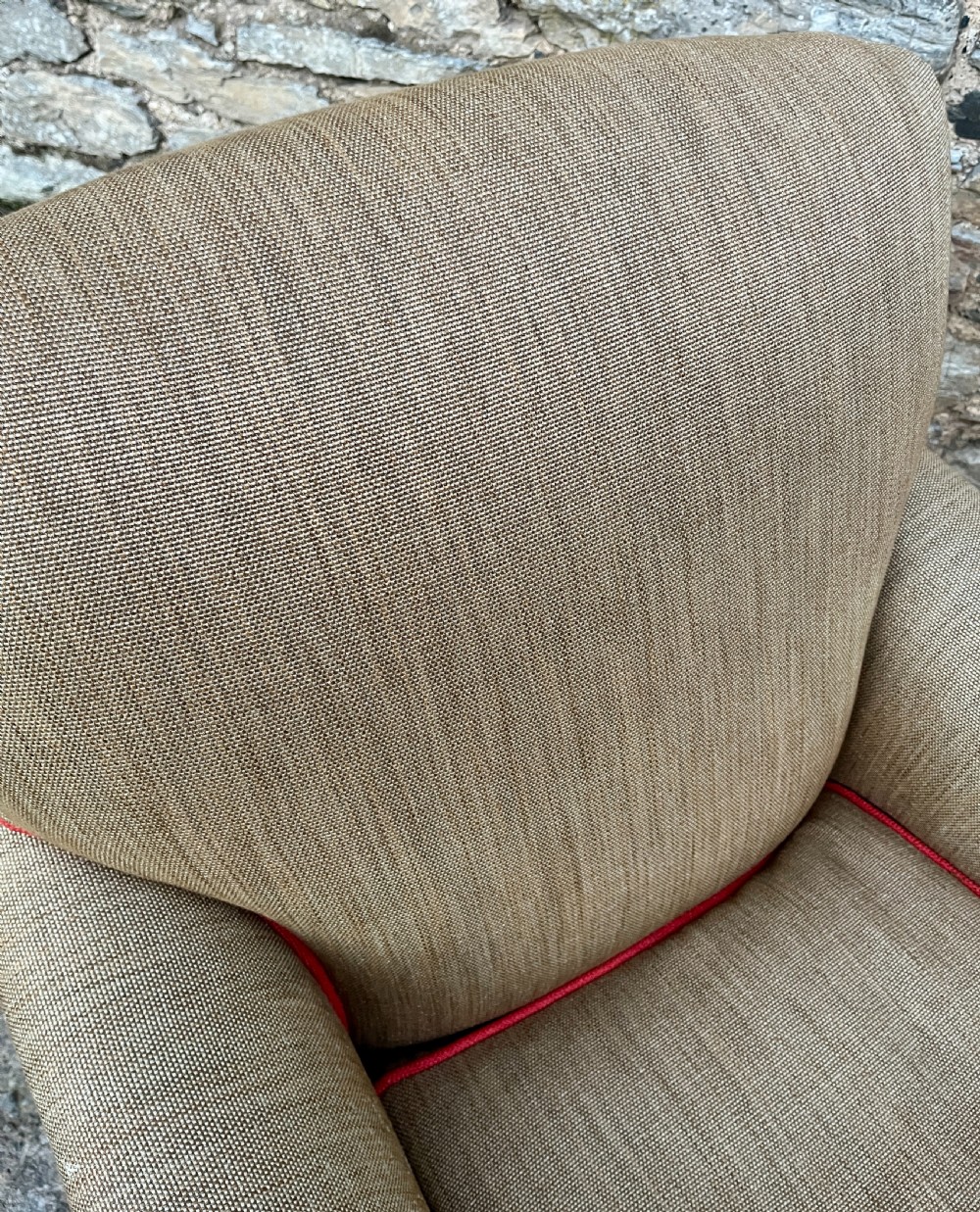Antique Deep Seated Armchair View XII