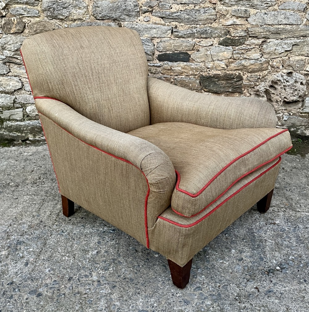 Antique Deep Seated Armchair View XVII