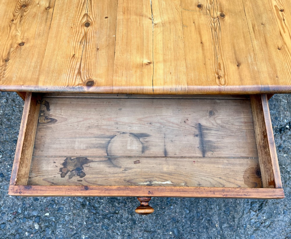Victorian Pine Farmhouse Table View VIII