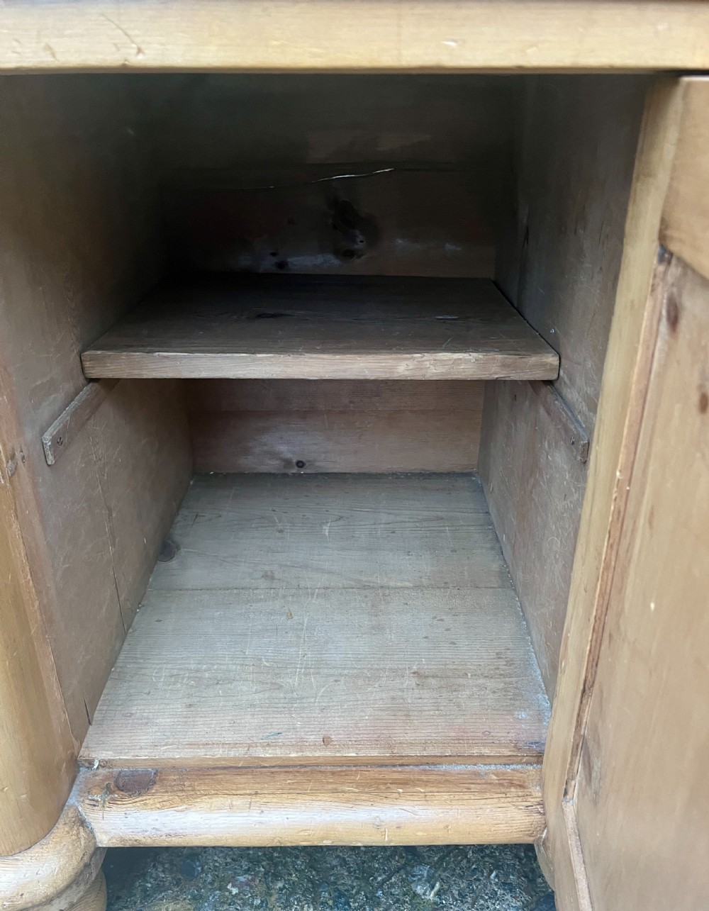Victorian Pine Dresser Base View III