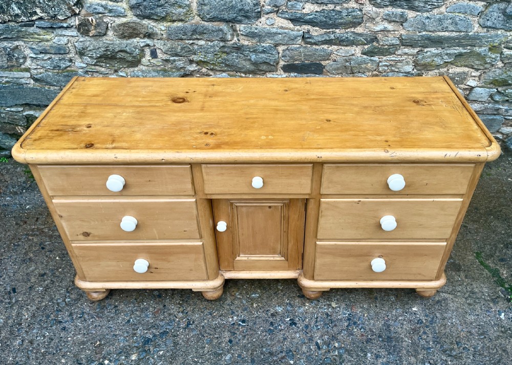Victorian Pine Dresser Base View VI