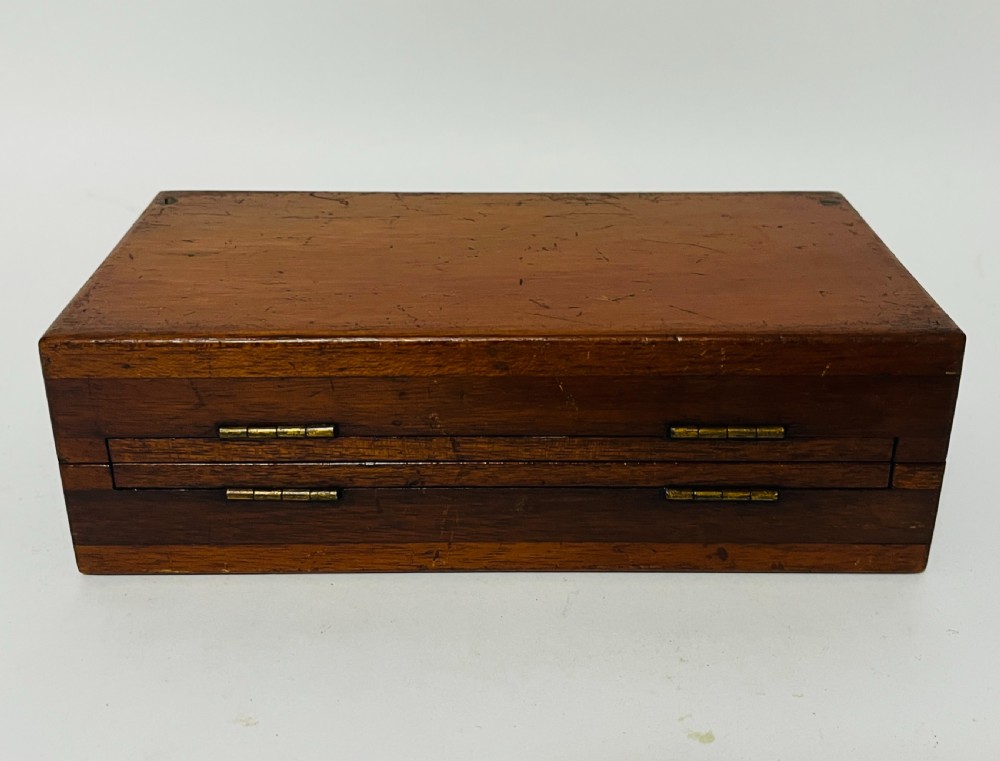 Antique Travelling Chess Set View VII